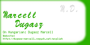 marcell dugasz business card